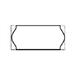 9429396 70-030-0-003-SC Etikett 26 x 12 mm. hvit nøytral (1500) til 1 linjers prismaskin, Security Cut