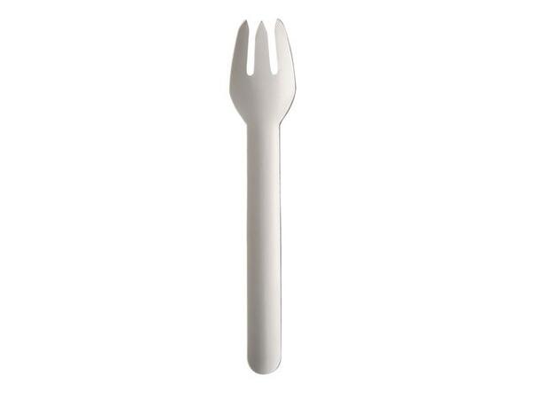 Gaffel PURE papp 15,5cm hvit (100) Gaffel | Engangs | Bestikk 