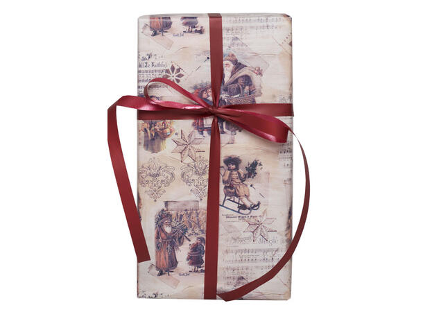 Gavepapir Silent night 100cm Diskrull 8 kg  | 100m | Jul 