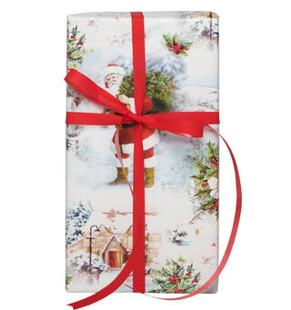 Gavepapir White Christmas 57cm Diskrull 7 kg  | 154m | Jul