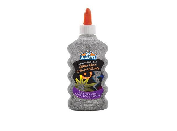 Glitterlim ELMERS 177ml sølv 
