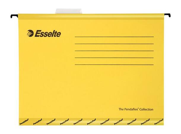 Hengemappe ESSELTE Standard A4 gul 