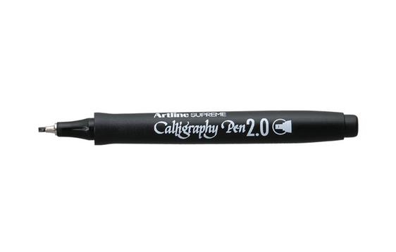 208951  ART0024202 Kalligrafipenn ARTLINE Supreme, 2mm sort 