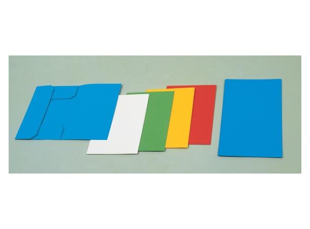 Klaffmappe ESSELTE krt med 3 kl A4 gul 