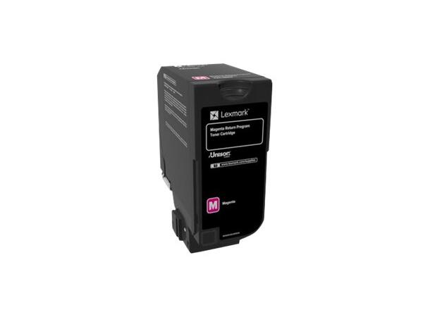 LEXMARK 3,5K Return Program Magent Toner Rød toner til CS720, CX725 