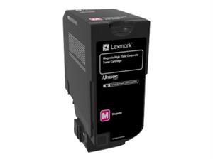 LEXMARK CX725 16K Magenta Toner Rød toner til CS720, CX725 