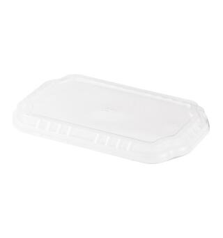 Lokk DUNI takeaway APET 256x163x12 (246) Gjennomsiktige take-away-lokk