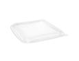 9433824 Paccor E400644 Lokk til salatbeger "SQ" |180x180x15mm Begerlokk i klar rPET (396 stk)