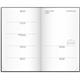 303553 Grieg kalender98392226 Lommekalender GRIEG Maxi 2026 imit. grå 