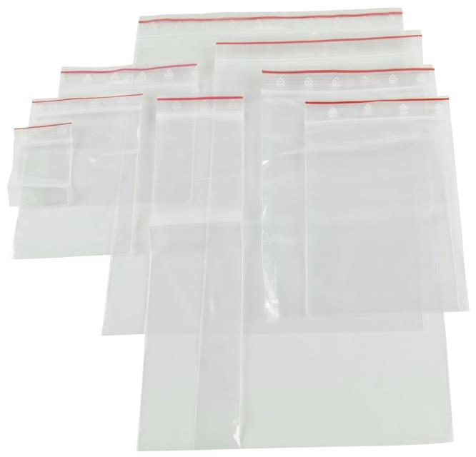 9426060 Polynova Nissens 210350 Lynlåspose 160x220 mm u/ skrivefelt 50my (1000)