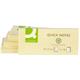 9447304  Notatblokk 38 x 51mm gul Resirk. (12) Post-It blokk