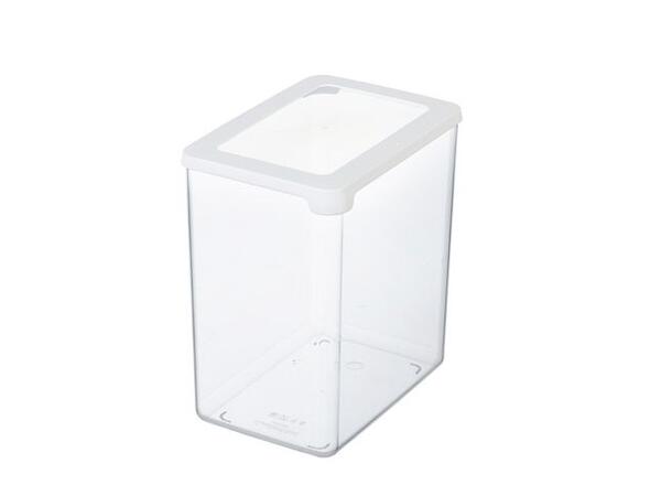 Oppbevaringsboks GASTROMAX tørrmat 3,5L Transparent boks for oppbevaring av mat 