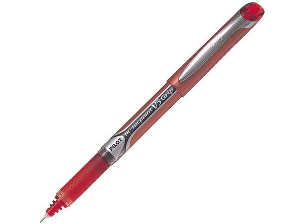 Rollerpenn Pilot V5 Grip rød 