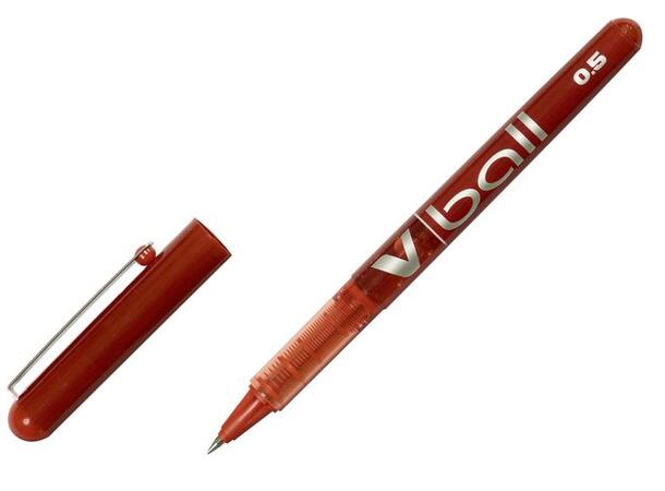 Rollerpenn Pilot Vb5 0,5 rød 