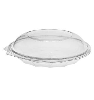 Salatbeger SH 500 ml | 190 x 51  mm beger med hengslet lokk i rPET (240 stk)