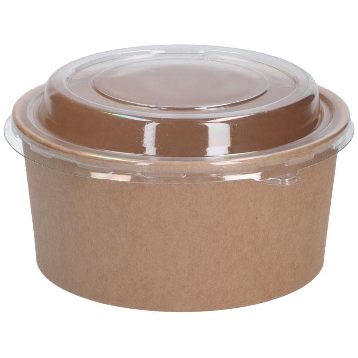 9442822  5538 Salatskål med lokk natur 50 cl 300 stk pr kartong