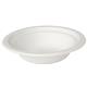 9446462  Tallerken dyp 18cm bagasse hvit (1000) Engangstallerken | u/PFAS