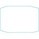 9424513 300002 Termoetikett 40x27 mm nøytral permanent ruller à 1475 etiketter | 40 mm kjerne