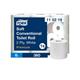 134751 Tork110219 Toalettpapir TORK 2L T4 50m (6) Toalettpapir 2-lags, hvitt og mykt papir