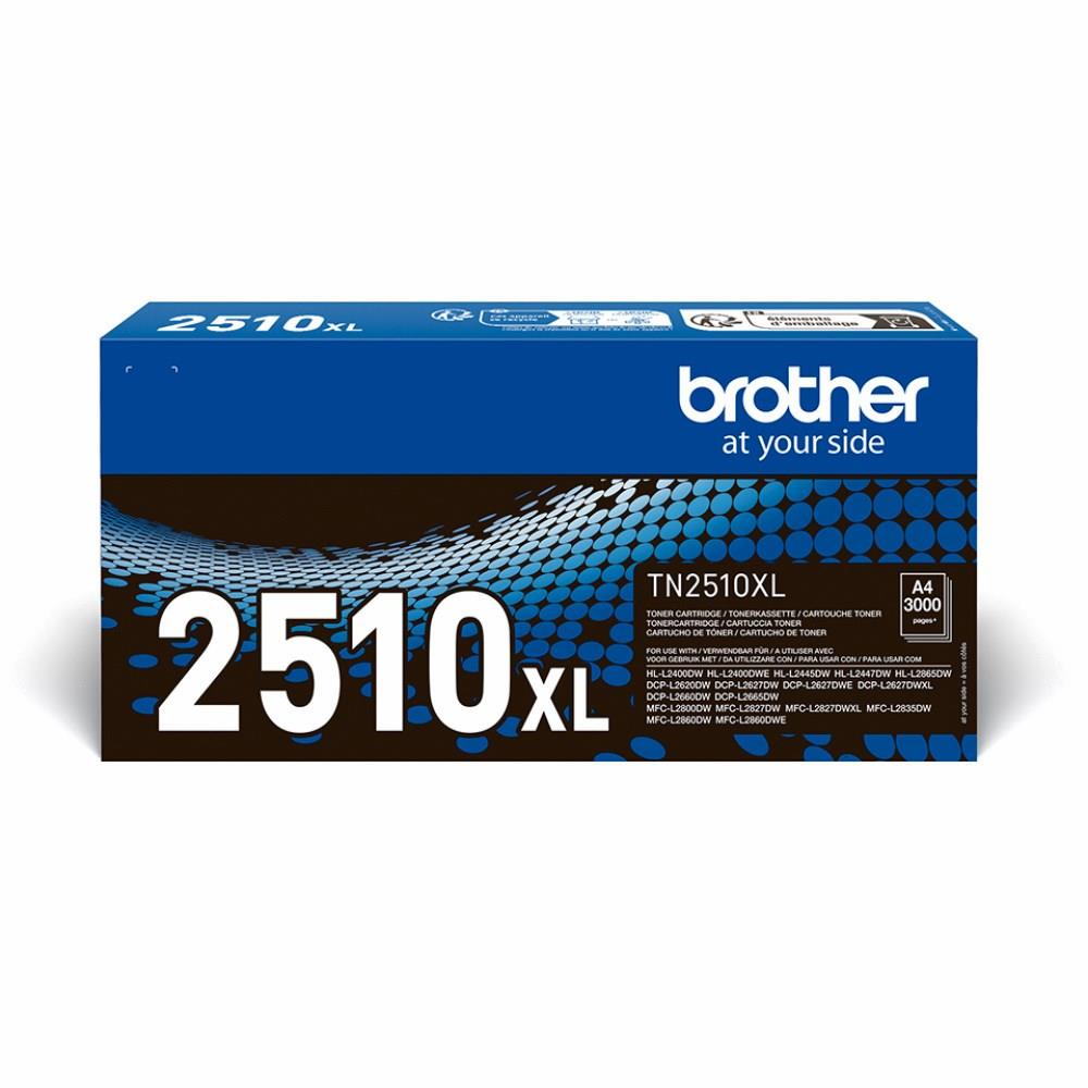 9441798 Brother TN2510XL Toner BROTHER TN2510XL Sort (3k) Sort toner