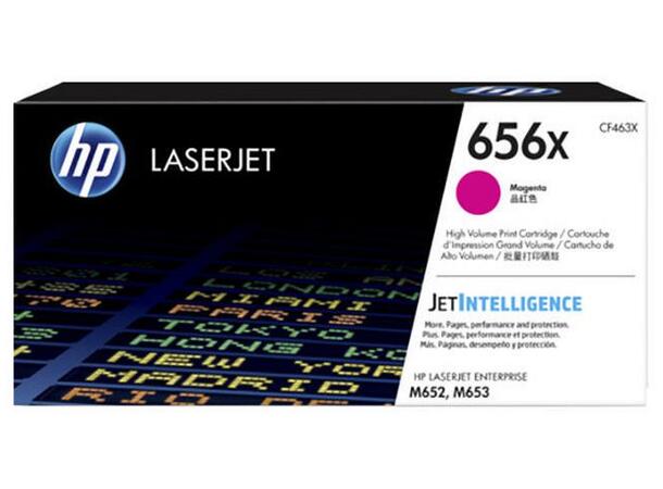 Toner HP CF463X 656X 22K Magenta Enterprise M652  | Enterprise 653 