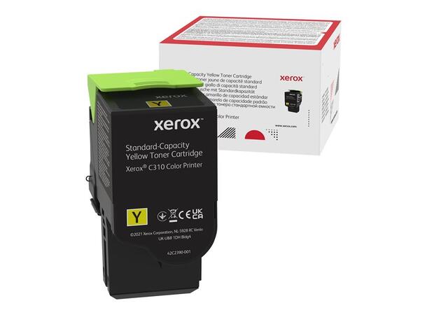 Toner Xerox C310 Original Gul C310/DNI |C310/DNIM |C310V_D |2000 sider 