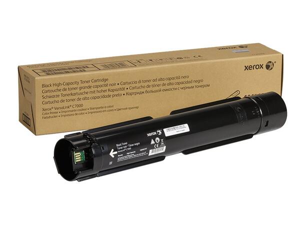 Toner Xerox VersaLink C7000V/DN |C7000V/ Sort | 10.700 sider | Høykapasitet 