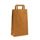 9423124 1FTTC000022 Topcraft ® papirpose med flate håndtak 220 x 105 x 360 mm | 70 gr | brun kraft