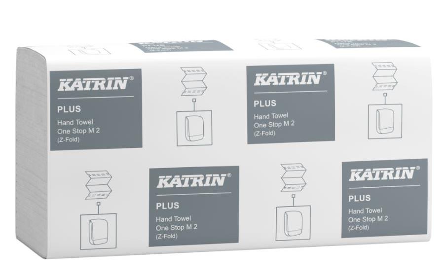 9442690 Katrin 87303 T&#248;rkeark KATRIN Plus OneStop M2 (3024) 21 pk &#225; 144 ark | Z-Fold