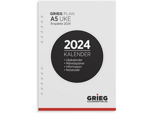 Årspakke GRIEG A5 2024 uke 