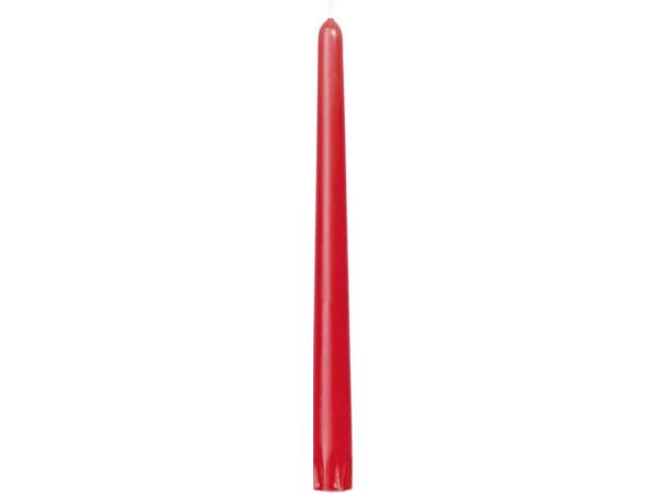 Antikklys 25cm rød (50) 