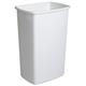 259978 Tork177085 Avfallsbeholder ABENA plast 50L hvit 40x30x58,5cm