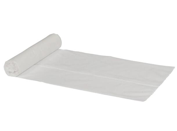Avfallspose LDPE 50x50cm 13my hvit(1000) 