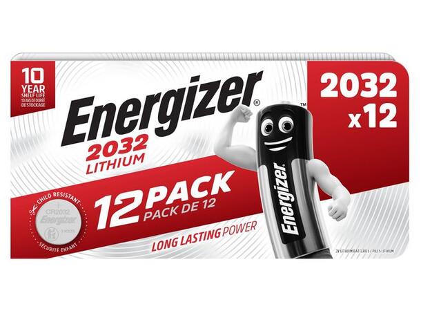 Batteri ENERGIZER Lithium CR2032 (12) 