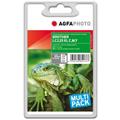 Blekk AgfaPhoto C/M/Y Multipack | Kompatibel | BrotherLC125XL