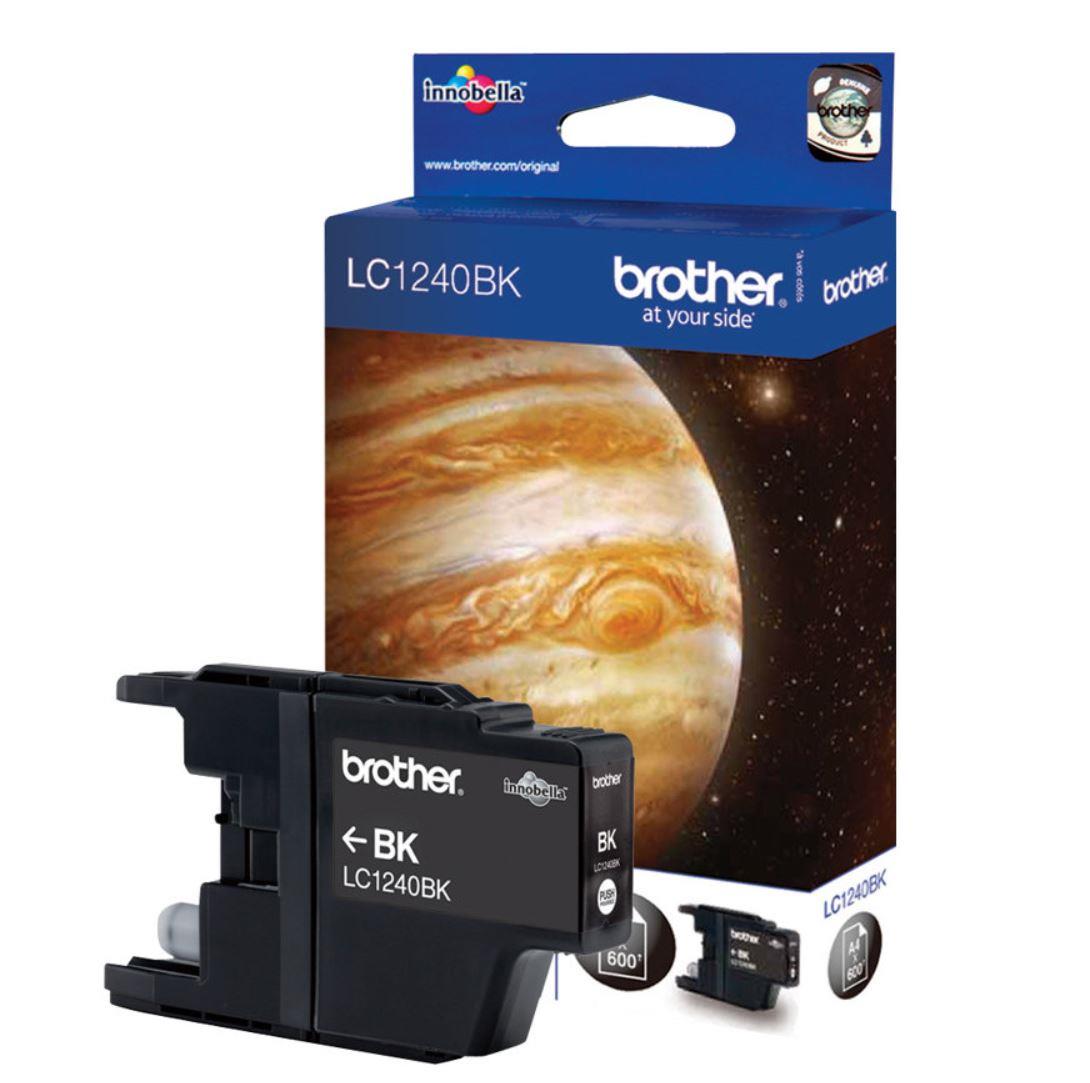 9443758 Brother LC1240BK Blekk BROTHER LC1240BK Sort 