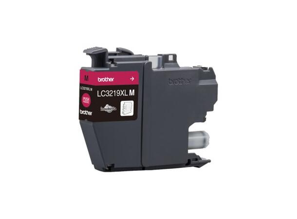 Blekk BROTHER LC3219XLM Magenta/Rød Magenta/Rød blekkpatron 