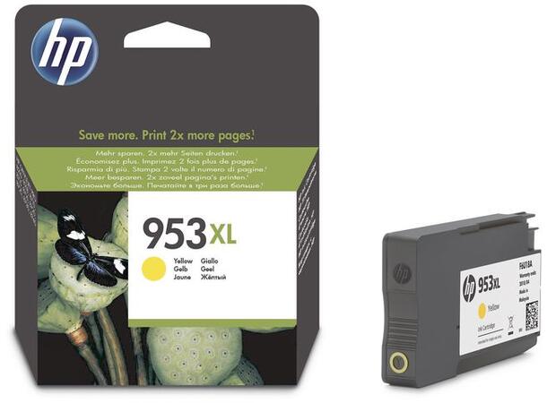 Blekk HP 953XL F6U18AE gul 