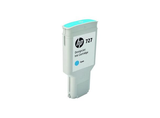 Blekk HP HPF9J76A, No727, cyan Blekk til HP Designjet | Høy kapasitet 