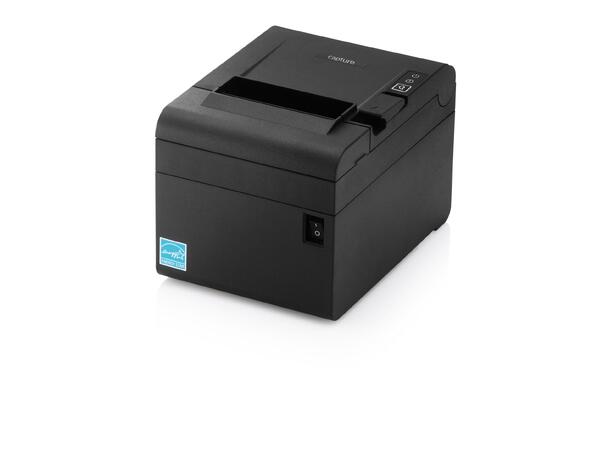 Capture thermo kvitteringsskriver Ethernet, serie og USB port inl kabel 