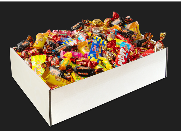 Carls Surprise 3,8kg Godterimix Sjokolade | Konfektbiter 