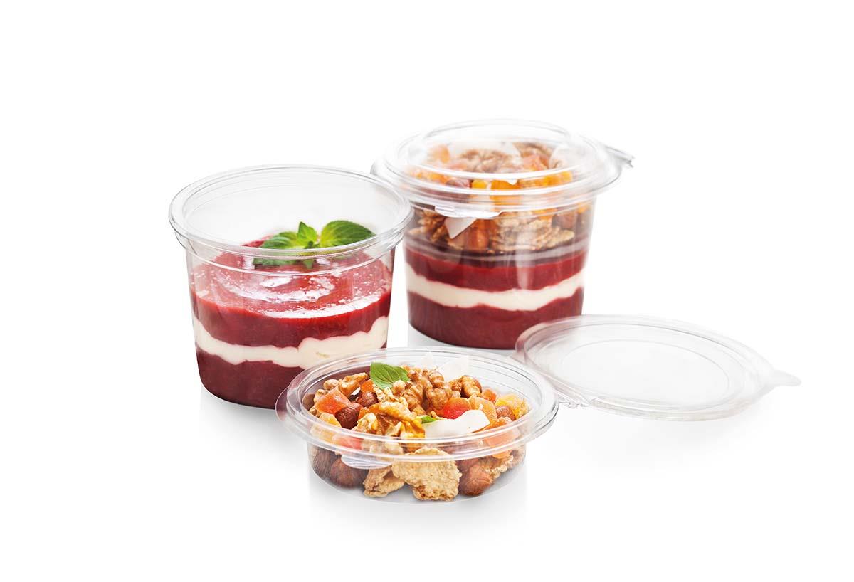 9433342 Paccor 114189 Delibeger innlegg 165 ml 101 x 35 mm Innlegg til delibeger i rPET (396 stk)