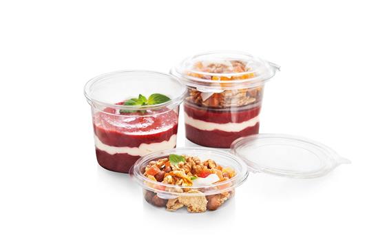 9433342 Paccor 114189 Delibeger innlegg 165 ml 101 x 35 mm Innlegg til delibeger i rPET (396 stk)