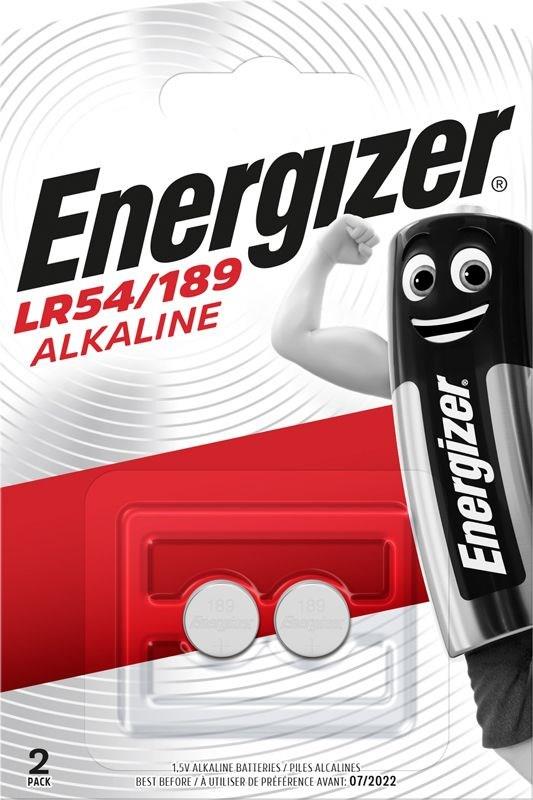 9437637  639320 Energizer LR1130 Alkaline Power LR54/189 2 pack