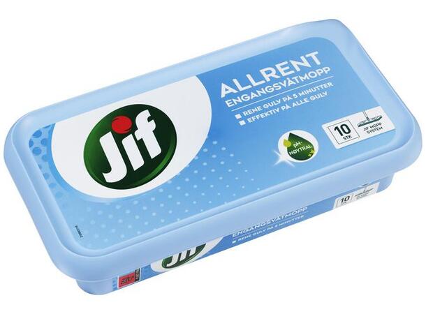 Engangsvåtmopp JIF Allrent (10) 