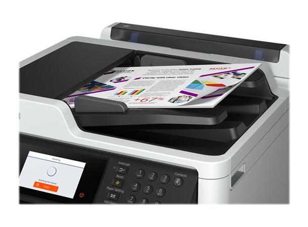 Epson WorkForce Pro WF-C5790DW alt-i-ett-printer for små arbeidsgrupper 