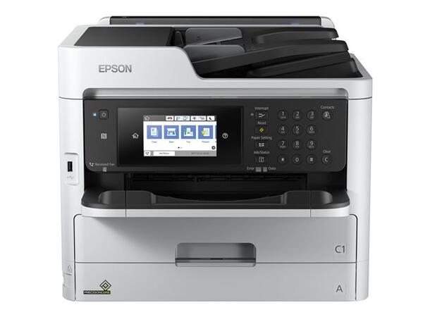 Epson WorkForce Pro WF-C5790DW alt-i-ett-printer for små arbeidsgrupper 