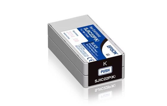 9441219 Epson SJIC22P(K) Epson blekkpatron for TM-C3500 Svart 