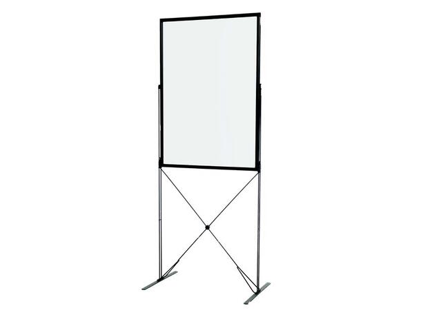 Flexiframe gulvstativ X-Line 70x100cm komplett gulvstativ for avskjerming 