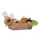 9444479  Gavekurv bølgepapp rutete 333x220x112mm